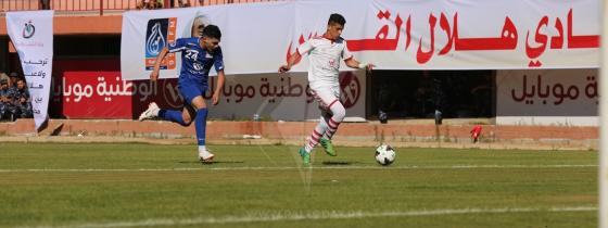 فوز شباب خانيونس على هلال القدس  في ذهاب نهائي كأس فلسطين