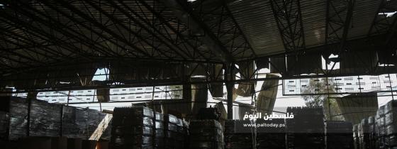 آثار القصف الإسرائيلي على المنشآت الصناعية والمصانع في غزة