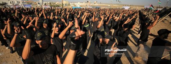 غزة: الحفل الختامي لمخيمات المجد الصيفية 2 التي تشرف عليها سرايا القدس