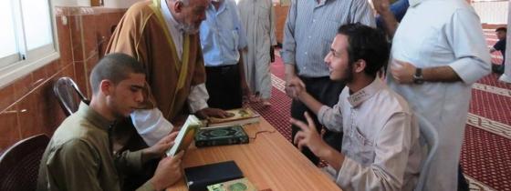 الهيئة العامة لمخيمات حفظ القرآن الكريم تتفقد مخيمات القرآن بمحافظة خانيونس
