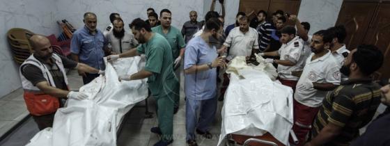 شهيدان في مجمع ناصر الطبي جراء قصف "إسرائيلي" استهدفهم شرق خانيونس
