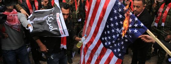 بالصور:الشعبية تحرق صوراً لترامب وعلم إسرائيل وتعلن أن يوم انطلاقتها يوم غضب