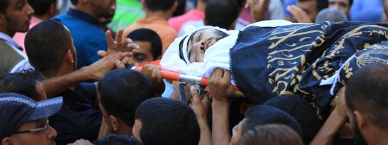 بالصور:حركة الجهاد تشيع الشهيد صامد حجاج من حى الشجاعية