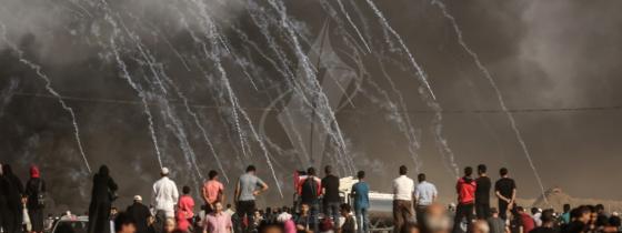 الاف الفلسطينيون يشاركون في جمعة "من غزة للضفة وحدة دم ومصير مشترك