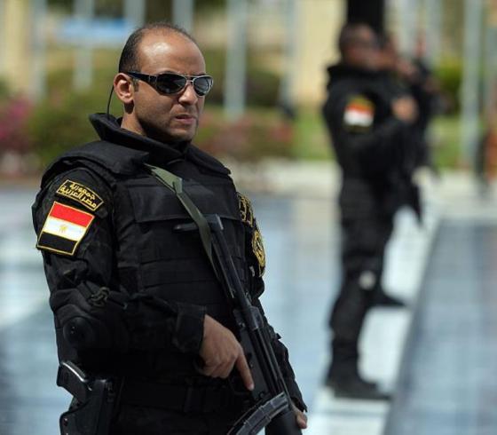 قوات من الشرطة المصرية