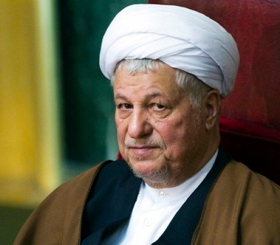 رئيس مجمع تشخيص مصلحة النظام ورئيس الجمهورية الأسبق هاشمي رفسنجاني