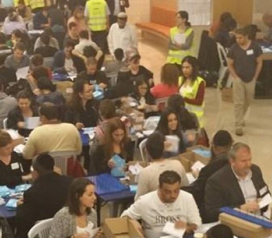 فرز الاصوات
