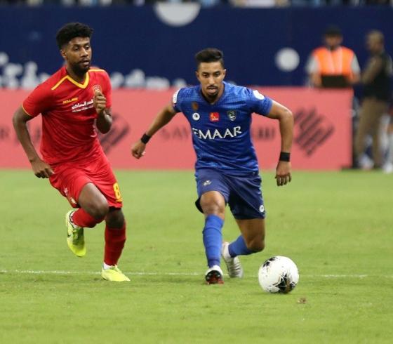 مباراة الهلال ضد ضمك