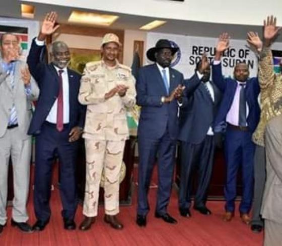 اتفاق سلام بين جنوب السودان وحركات الكفاح المسلح في جوبا