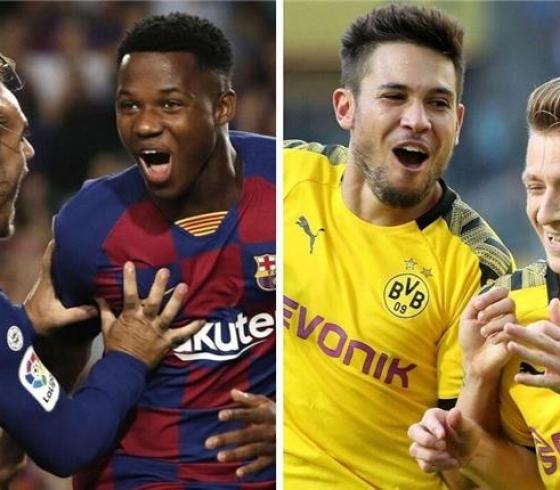 برشلونة ودورتموند