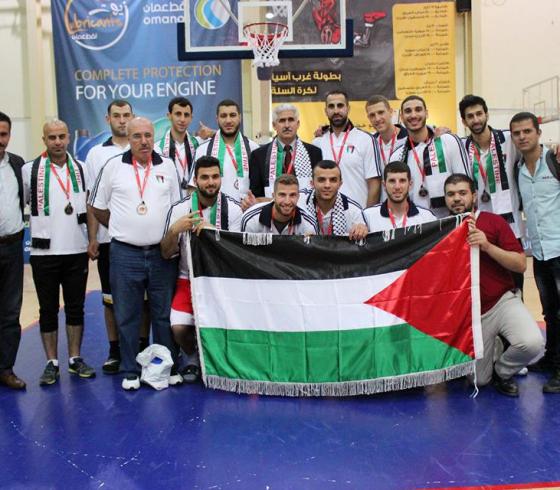 منتخب فلسطين لكرة السلة
