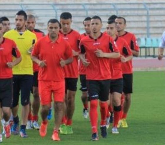 من تدريبات المنتخب الوطني سابقا