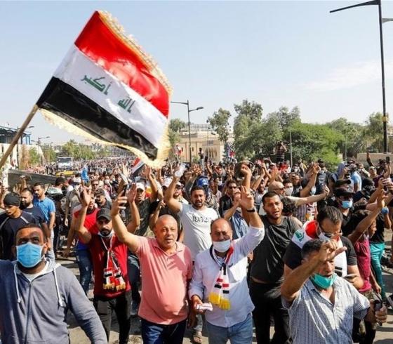 مسيرات في بغداد