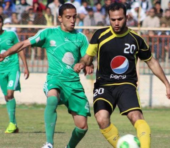 جانب من لقاء خدمات النصيرات واتحاد الشجاعية
