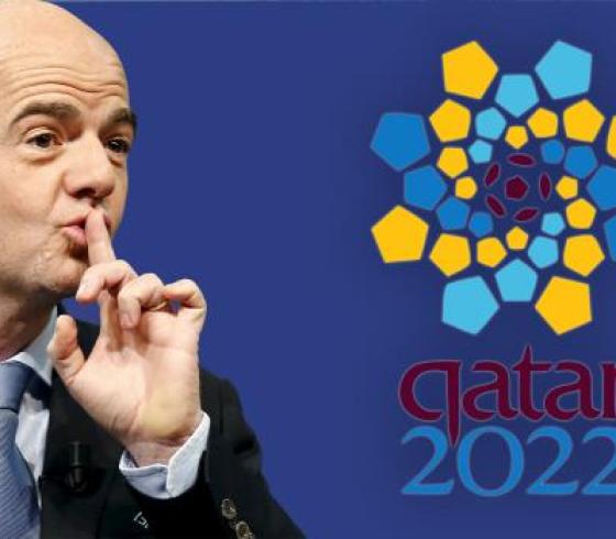 رئيس الاتحاد الدولي لكرة القدم السويسري جياني إنفانتينو 