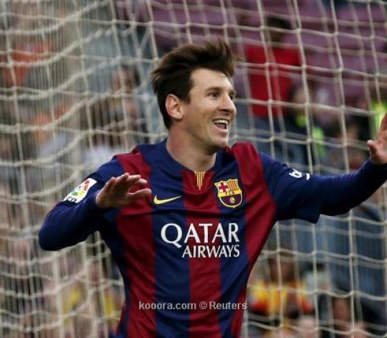 ليونيل ميسي لاعب برشلونة الإسباني