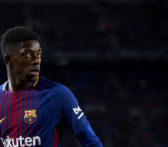 عثمان ديمبلي نجم برشلونة