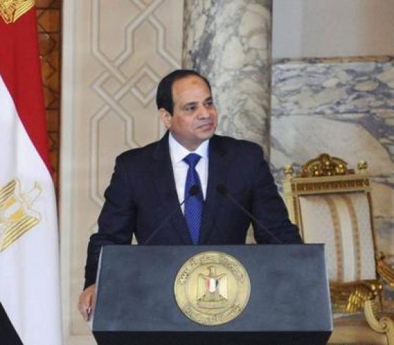 الرئيس المصري عبد الفتاح السيسي