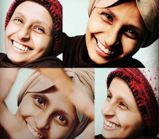 ميسون الرامحي إحدى المصابات بمرض السرطان.JPG