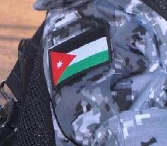 رجل امن اردني.