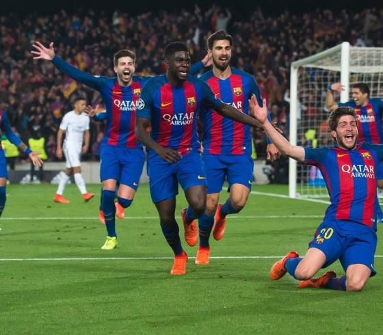 برشلونة يحقق الريمونتادا على إشبيلية