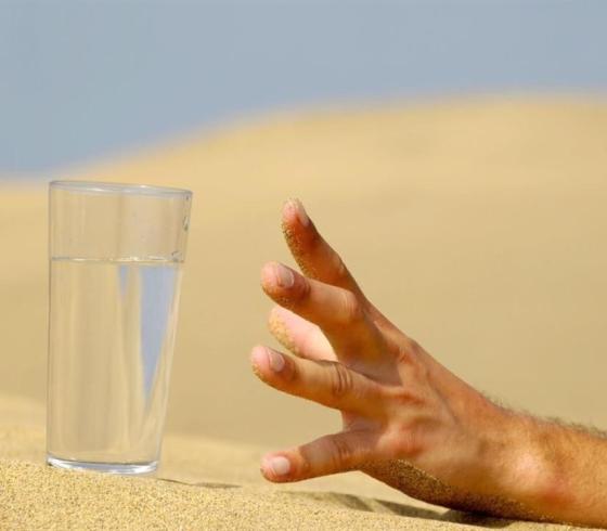 العطش