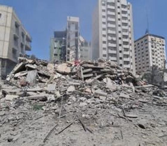 استهداف منازل في غزة (أرشيفية)