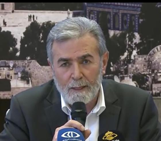 الأمين العام لحركة الجهاد الإسلامي القائد زياد النخالة