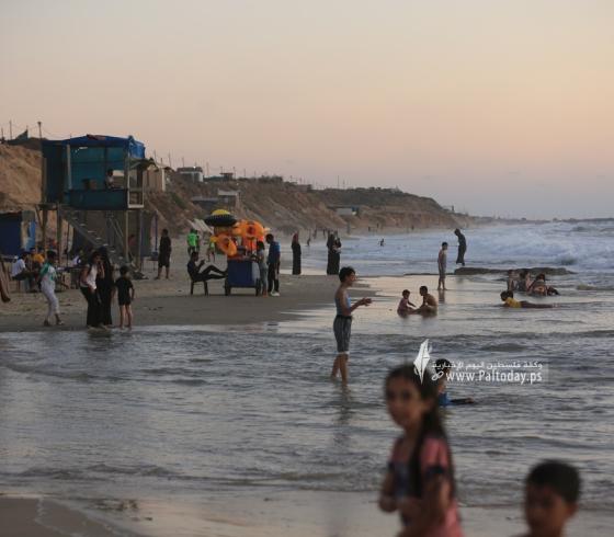 شاطئ مدينة دير البلح وجهة سياحية لغزة (3).JPG