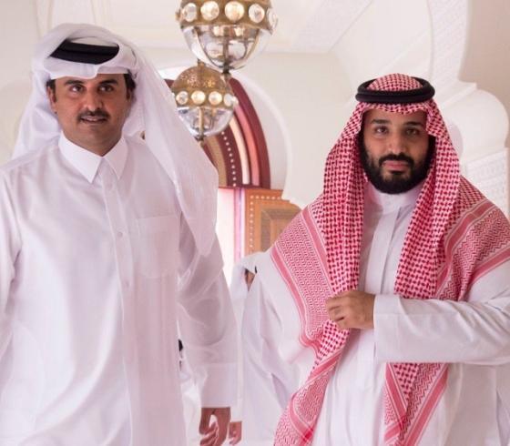 بن سلمان وتميم بن حمد