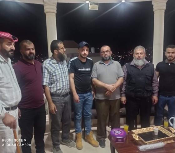 الجهاد تهنئ ابنها فادي دراغمة بالحرية