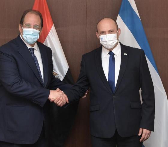السيسي يوجه دعوة رسمية لـ"نفتالي بينيت" لزيارة مصر