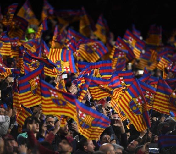 جماهير برشلونة