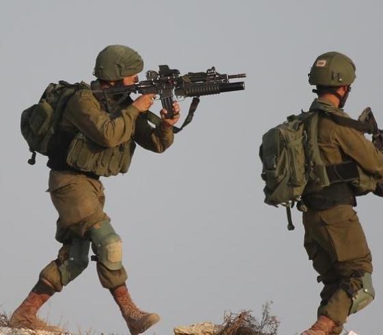 الجيش الاسرائيلي على حدود لبنان