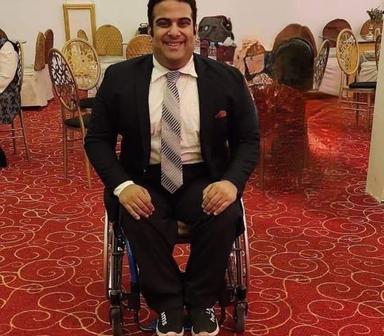 الرباع البارالمبي المصري طارق مصطفى وهدان.jpg