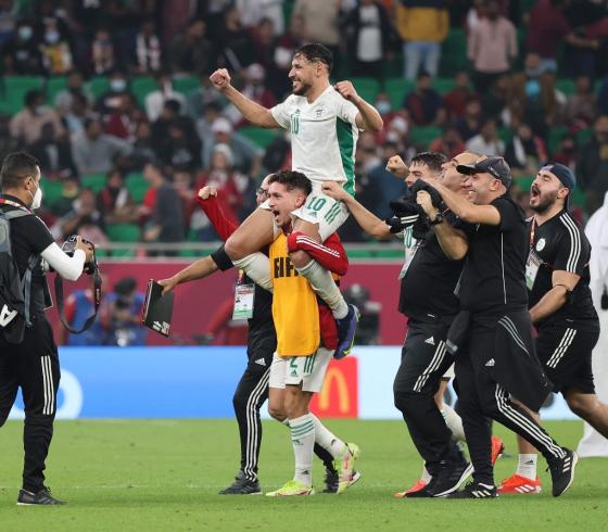 بجودة عالية .. رابط بث مباشر مباراة الجزائر ضد تونس في نهائي كأس العرب 2021  اليوم السبت 18-12-2021