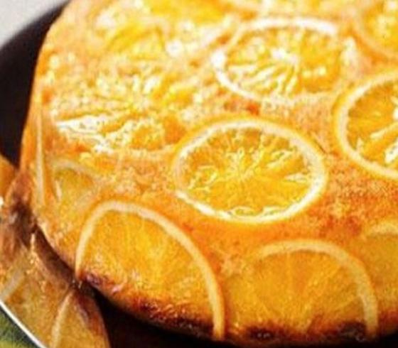 طريقة عمل كيكة البرتقال بكريمة البرتقال