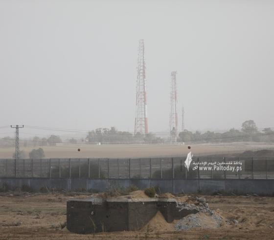 اكتمال بناء العائق الارضى على حدود غزة2021 (4).JPG