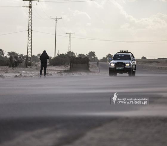 منخفض جوى- قطاع غزة