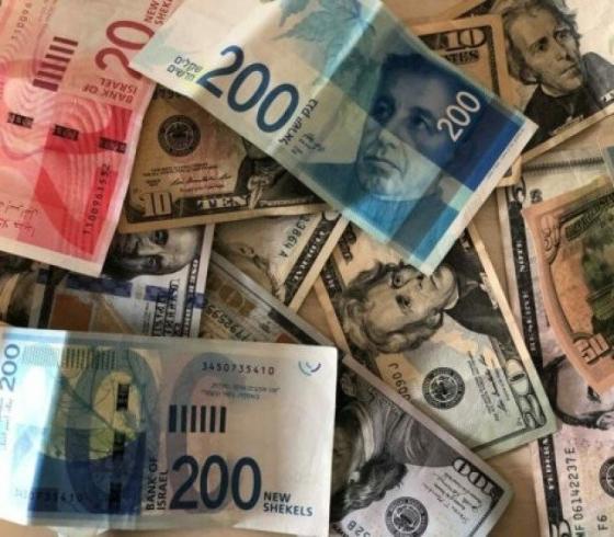 تحديث سعر الدولار مقابل الشيكل الآن في فلسطين اليوم الاثنين 30-1-2023 لحظة بلحظة