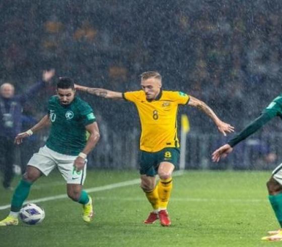 بث مباشر مباراة السعودية وأستراليا في تصفيات كأس العالم