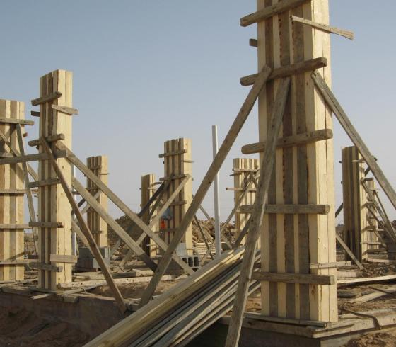 مشاريع قيد الانشاء في غزة