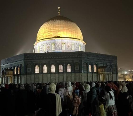 صلاة التراويح بالمسجد الاقصى1.jfif