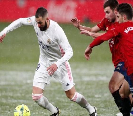 مشاهدة مباراة ريال مدريد وأوساسونا اليوم الأربعاء بث مباشر