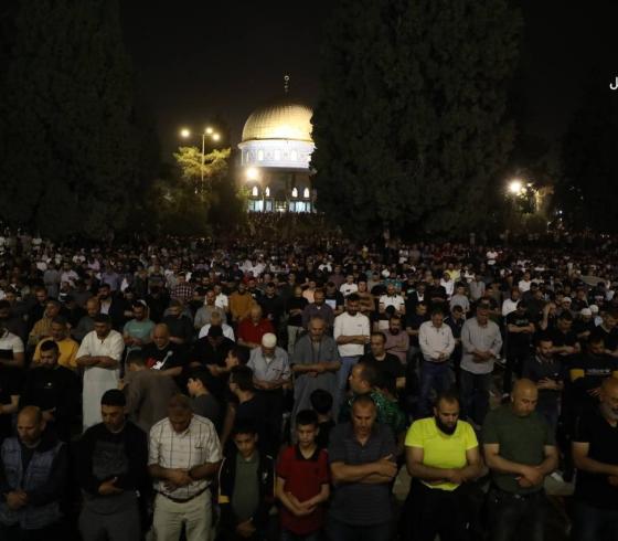صلاة التراويج بالمسجد الاقصى2.jfif