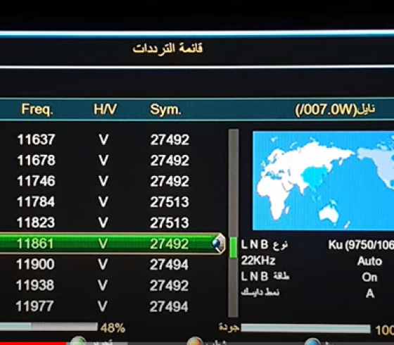 كيفية ضبط تردد قناة UTV SD العراقية 2022 على القمر الصناعي هوت بيرد ونايل سا