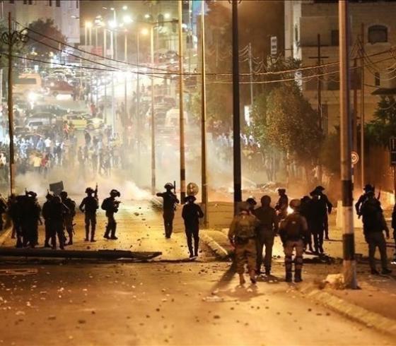 إصابات بالاختناق في مواجهات بالخضر جنوب بيت لحم