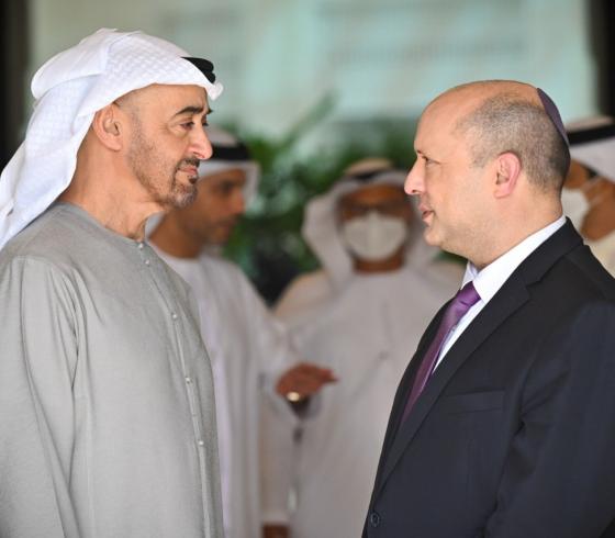 بعد لقائه بن زايد لمدة ساعتين.."نفتالي بينيت"يغادر أبو ظبي إلى "تل أبيب"