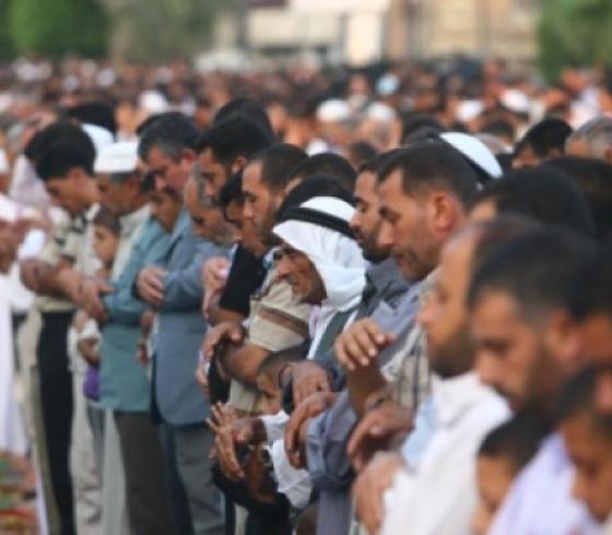 صلاة العيد في الاردن.
