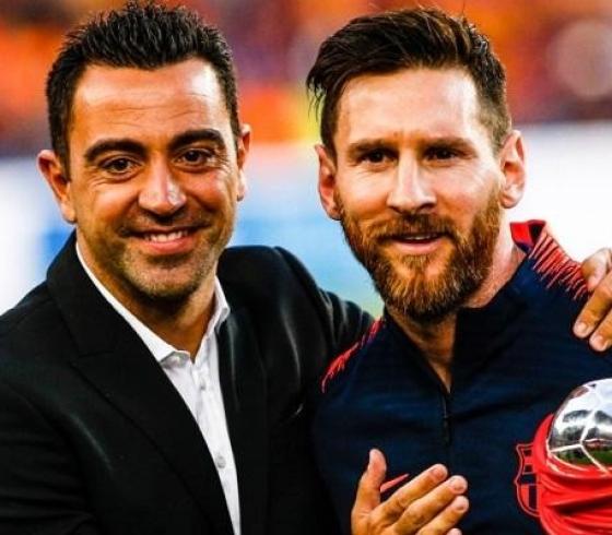 تشافي: أرغب في تدريب ميسي ومبابي ونيمار